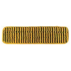 36in Grout Cleaning Pad - Gold/Black - Piped - Hook and Loop Fastener"